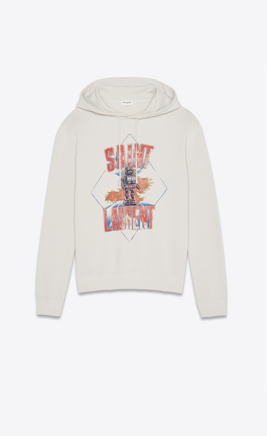 "Saint Laurent robot" hoodie